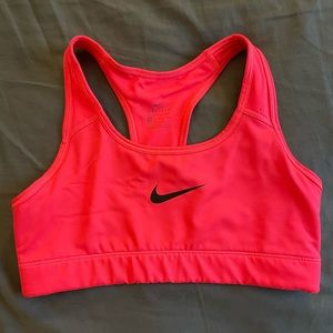 Hot Pink Nike Sports Bra